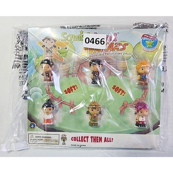 Vintage Vending Display Board SquishLand Avatars 0466 - Picture 2 of 2